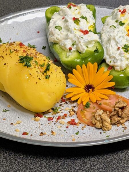 Pellkartoffeln mit Kräuterquark