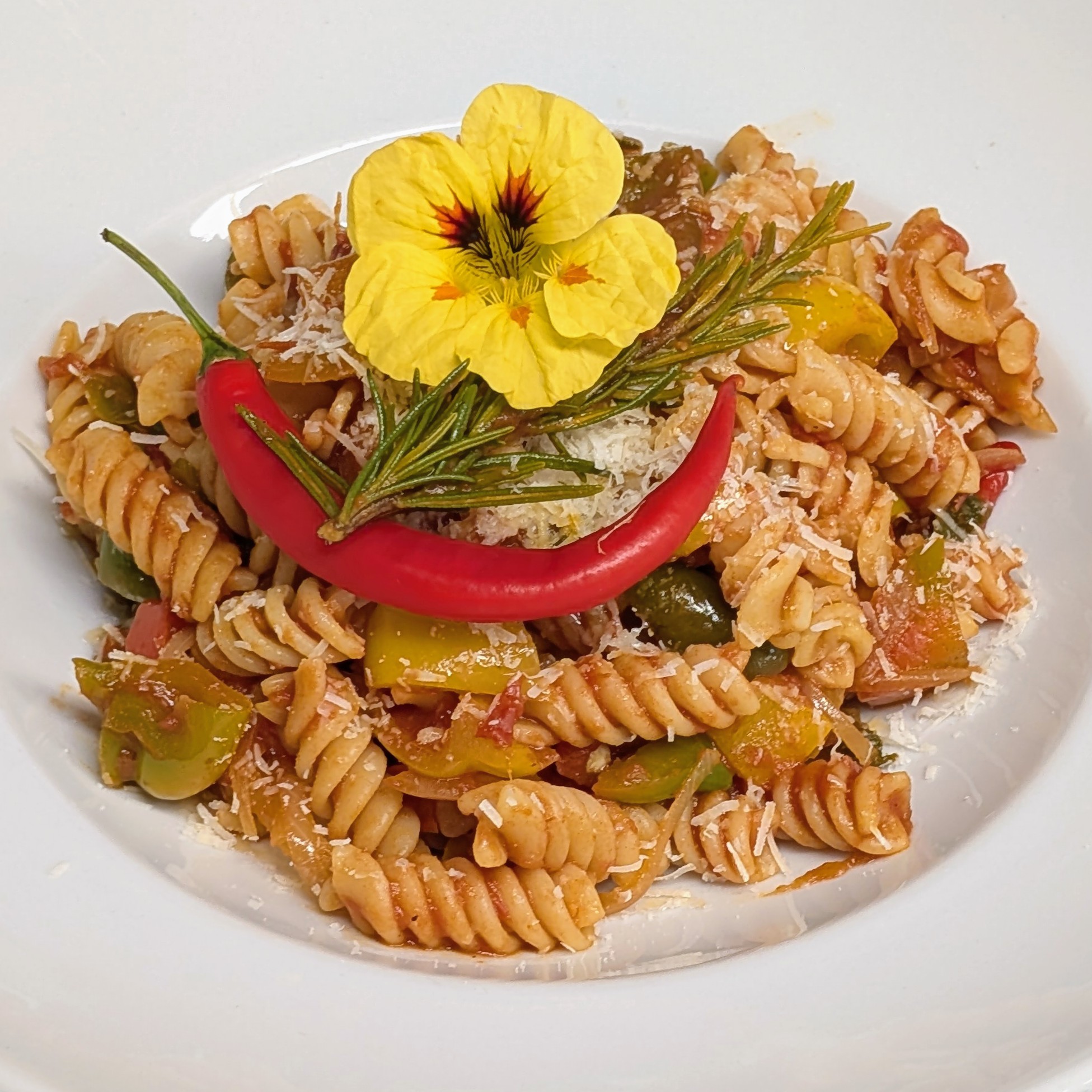 Fusilli alla Paprica Piccante