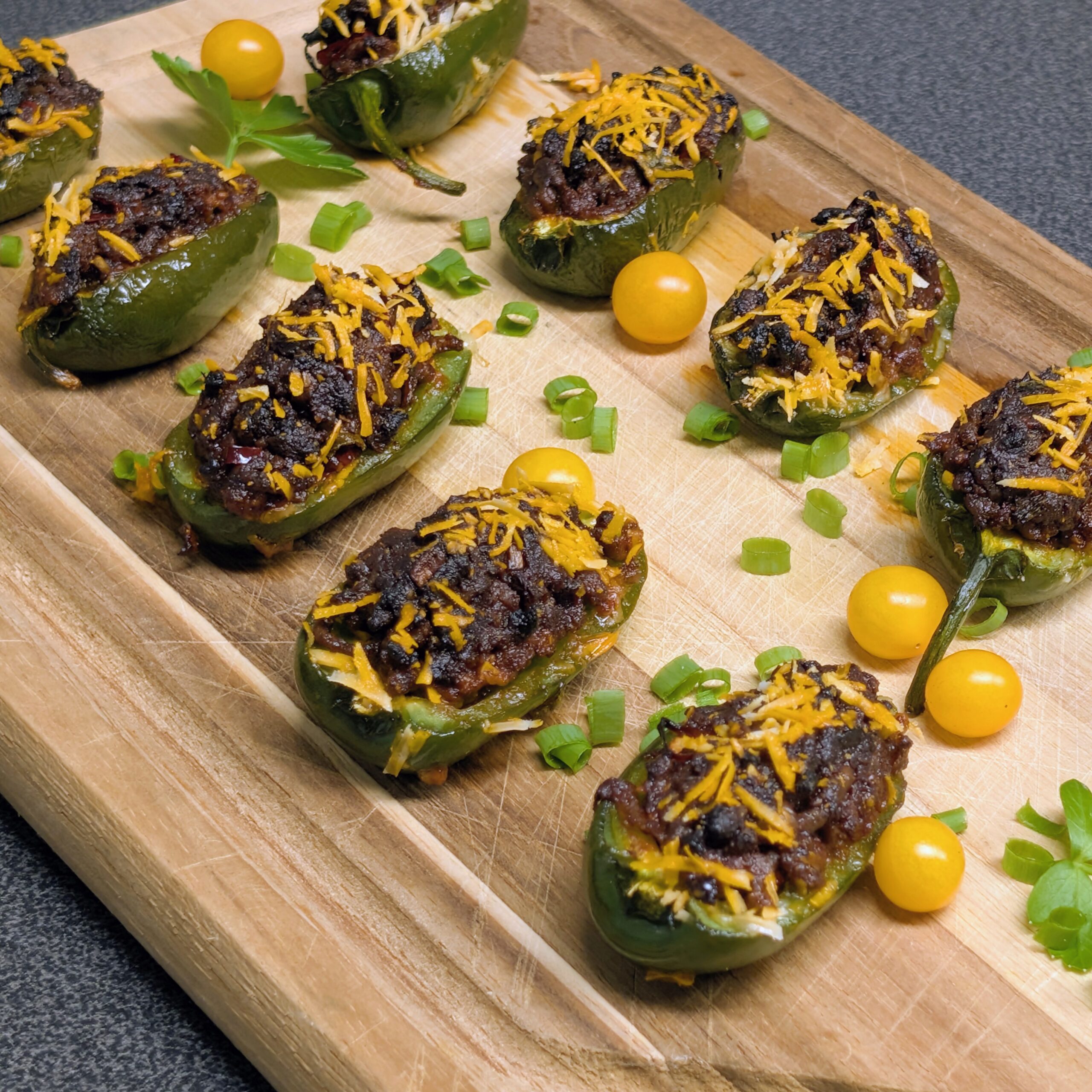 Gefüllte Jalapeños