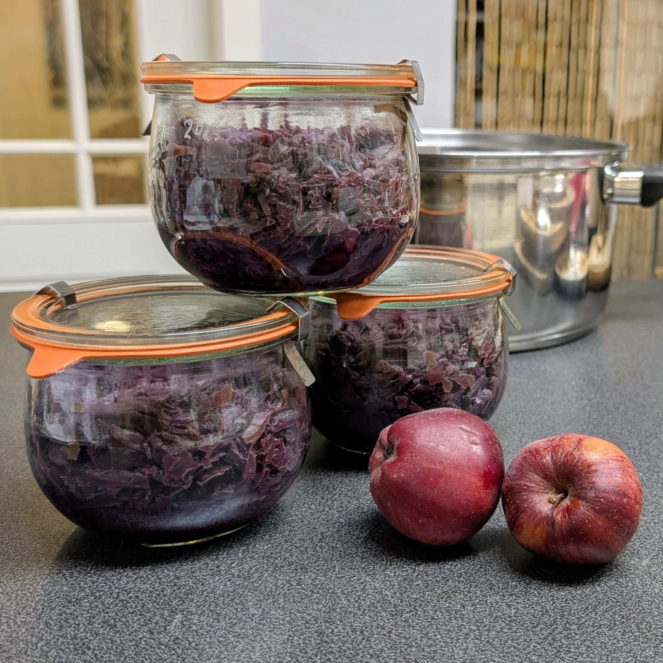 Apfel-Rotkraut (Rezept zum Einkochen)