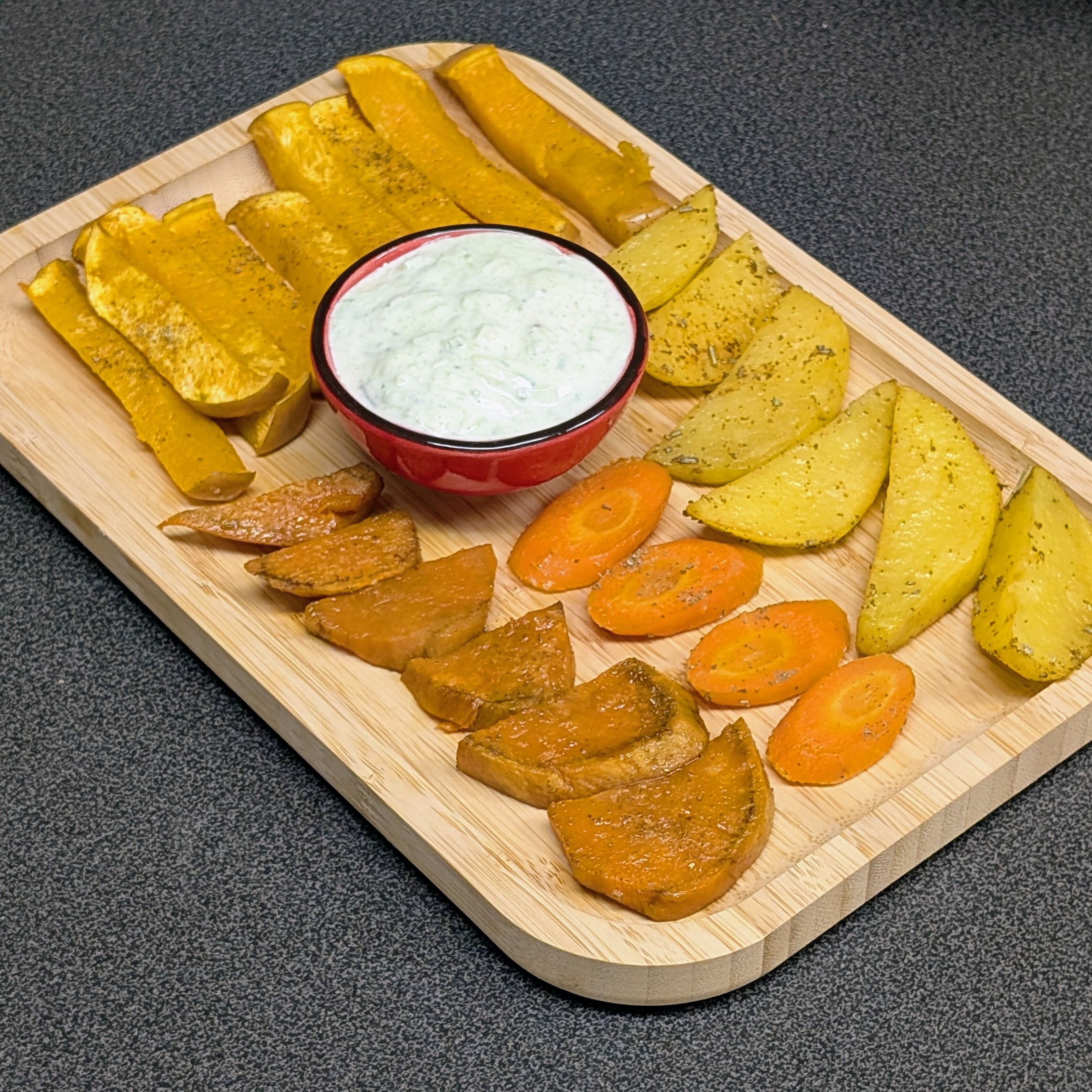 Ofengemüse mit Tzaziki und Omega-3-Power